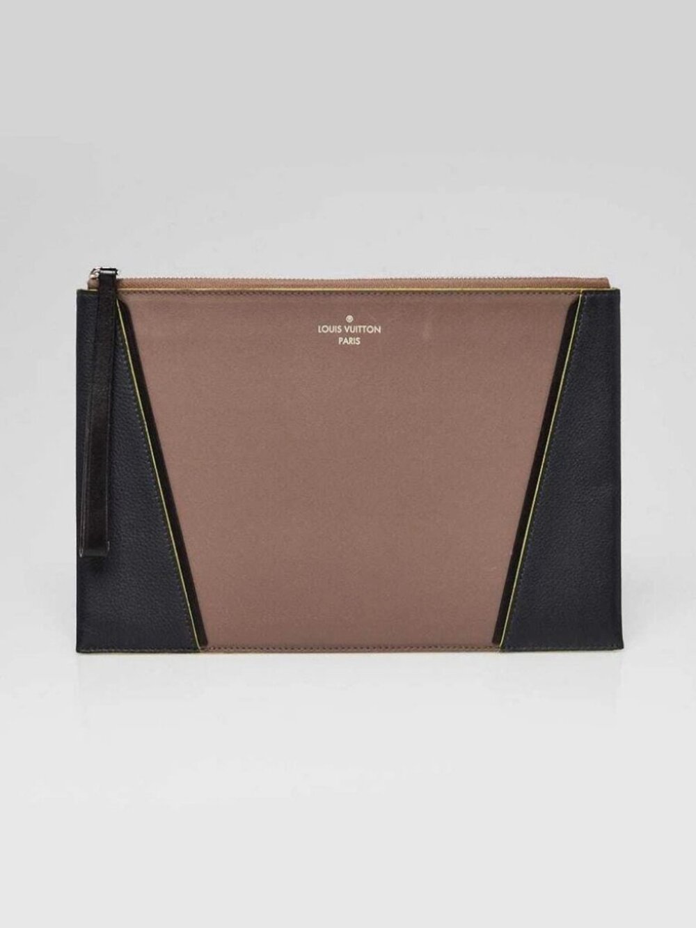 Louis Vuitton Gris Neon Veau Cachemire Leather W Pochette Bag